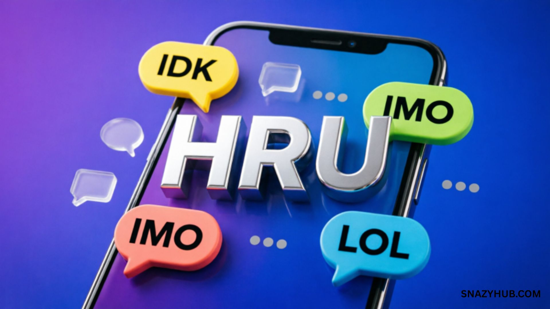 HRU Meaning in Text